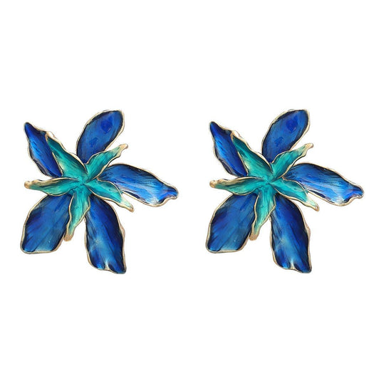 Artistic Flower Earrings