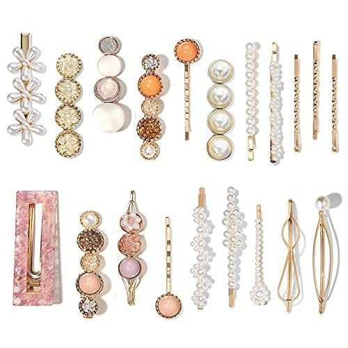 Fashionable Hair Clips (Pearl Candy Color Combo Sets)