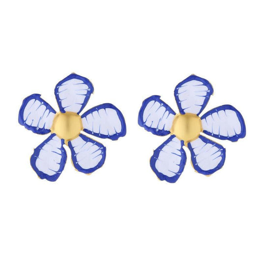 Artistic Flower Earrings