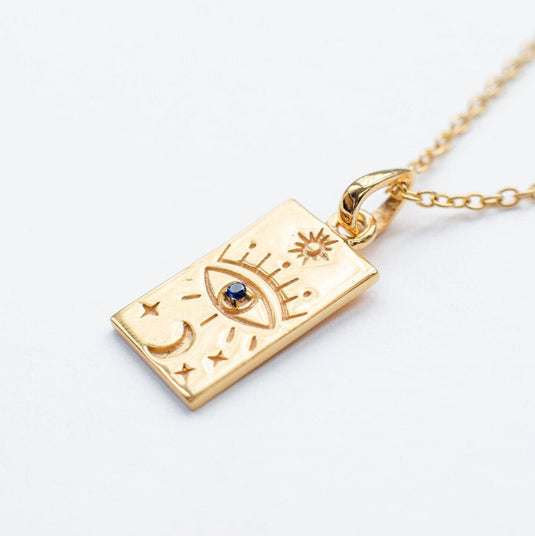 Amulet Tarot Card Pendant Necklace