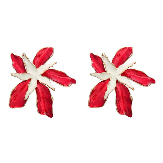 Artistic Flower Earrings