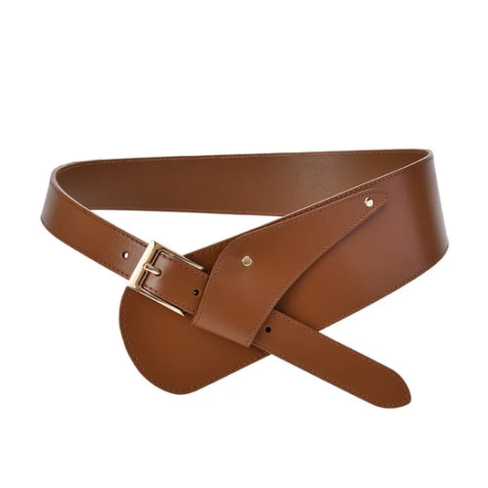 Women's Wide Decorate Waistband Belts