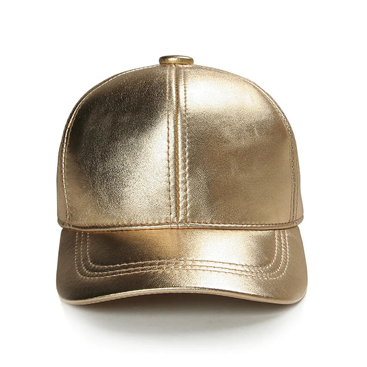 Women's Gold Baseball Cap