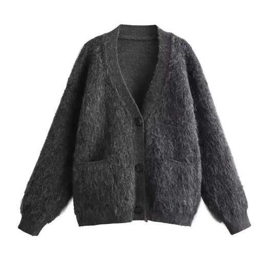 Women's V-neck Cardigan Sweaters