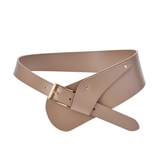 Women's Wide Decorate Waistband Belts