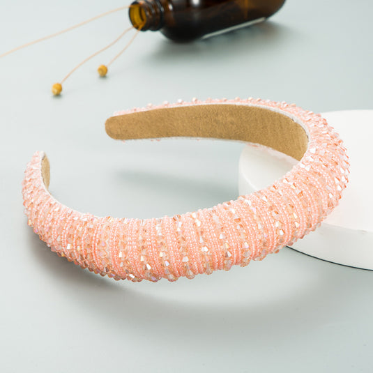 Female Baroque Sponge Beaded Headband