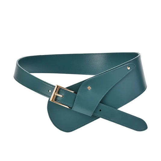 Women's Wide Decorate Waistband Belts