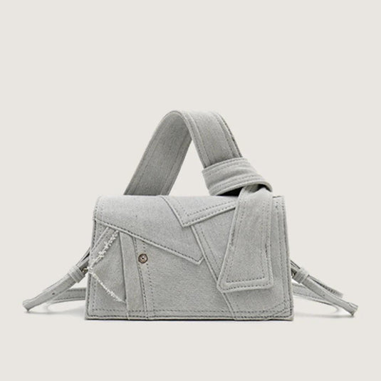 Women's Denim Patchwork Handbag