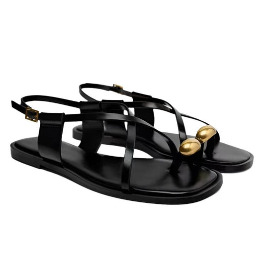 Women's Cross Strap Casual Flat sandals