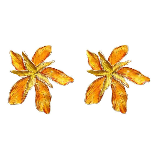 Artistic Flower Earrings