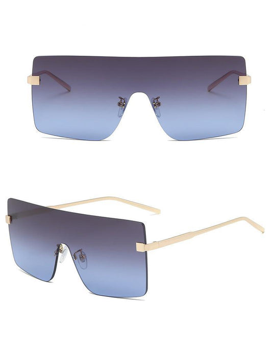 Chic Large Square Women Vacation Sunglasses