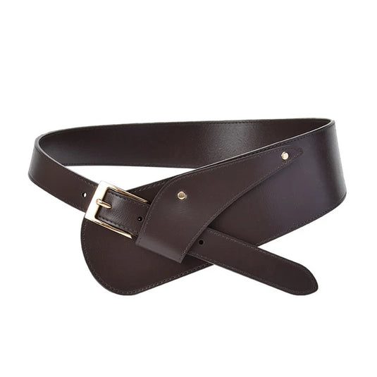 Women's Wide Decorate Waistband Belts