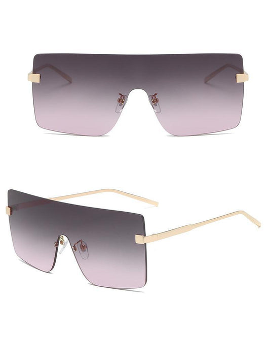 Chic Large Square Women Vacation Sunglasses