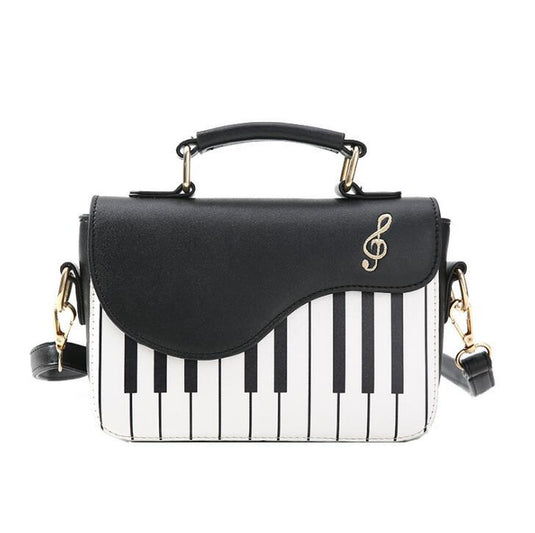 Women's Black Piano Bag