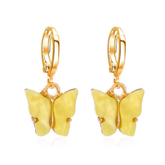 Cute Butterfly Drop Earrings