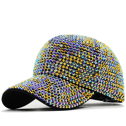 Women's Rhinestone Baseball Cap