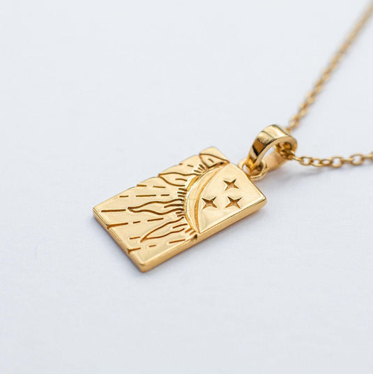 Amulet Tarot Card Pendant Necklace