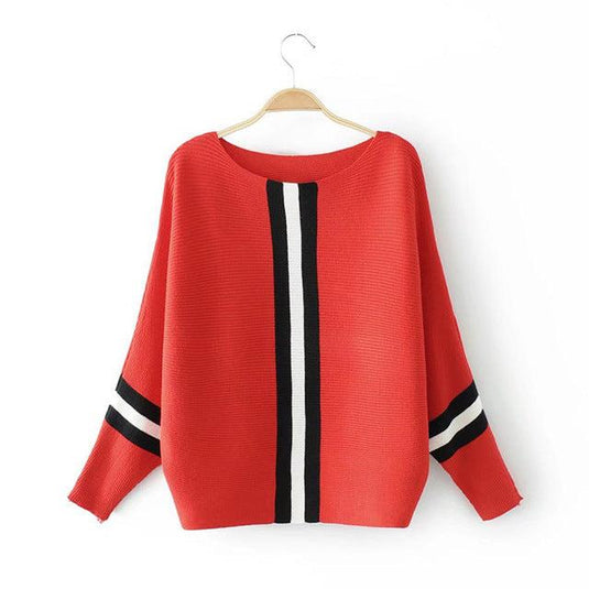 Casual Style Knitted Sweater