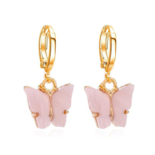 Cute Butterfly Drop Earrings