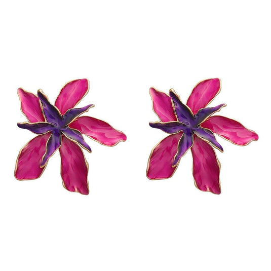 Artistic Flower Earrings