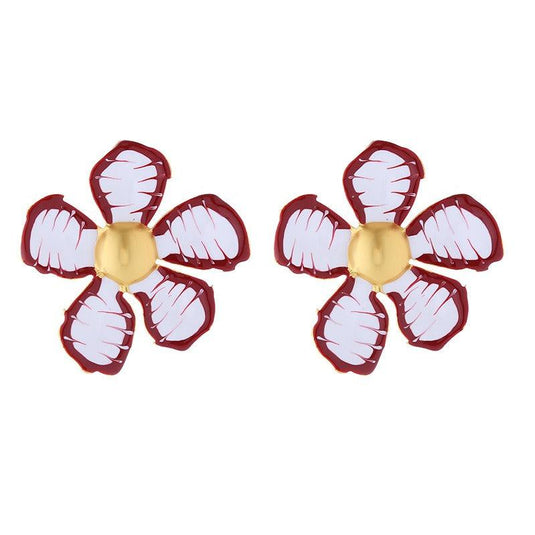 Artistic Flower Earrings