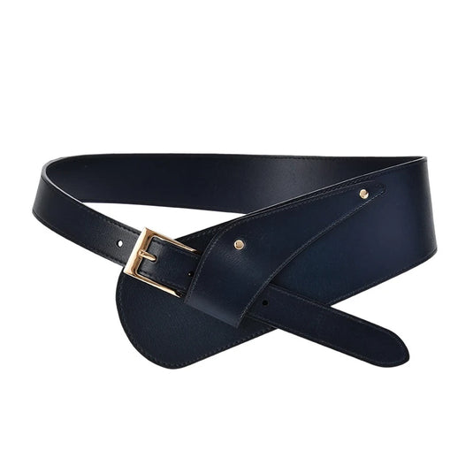 Women's Wide Decorate Waistband Belts