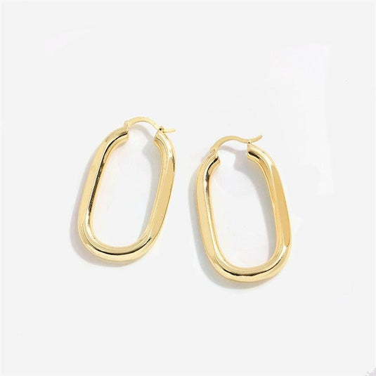 Retro U-shaped Earrings