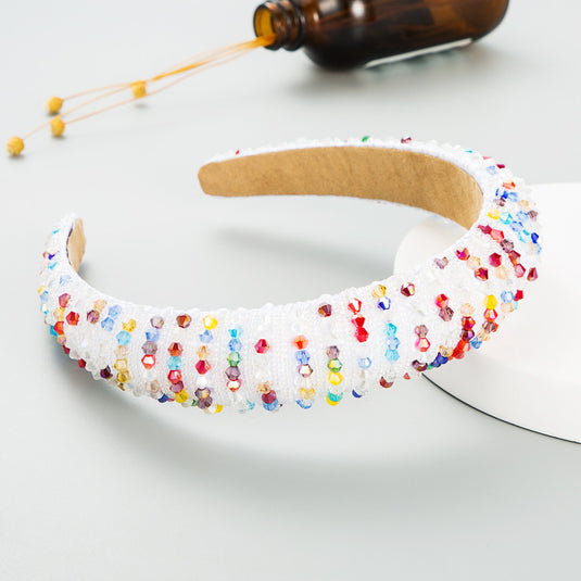 Female Baroque Sponge Beaded Headband