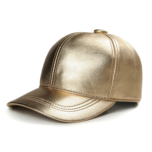 Women's Gold Baseball Cap