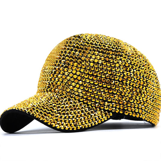 Women's Rhinestone Baseball Cap