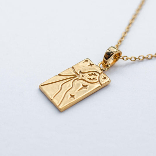 Amulet Tarot Card Pendant Necklace