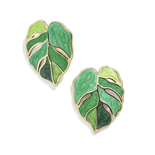 Bohemian Leaf Earrings