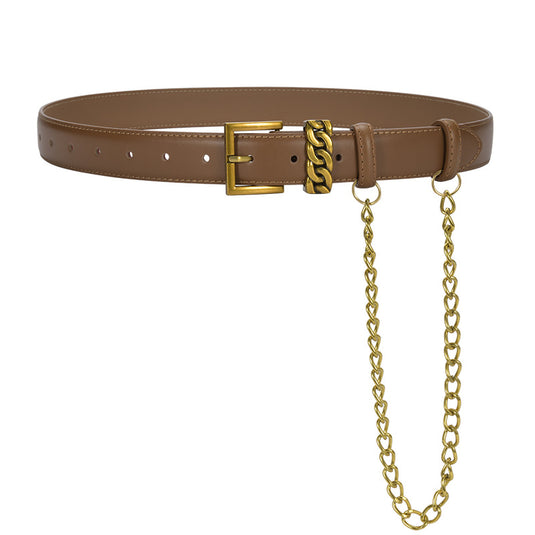 Women's Leather Waistband Belts