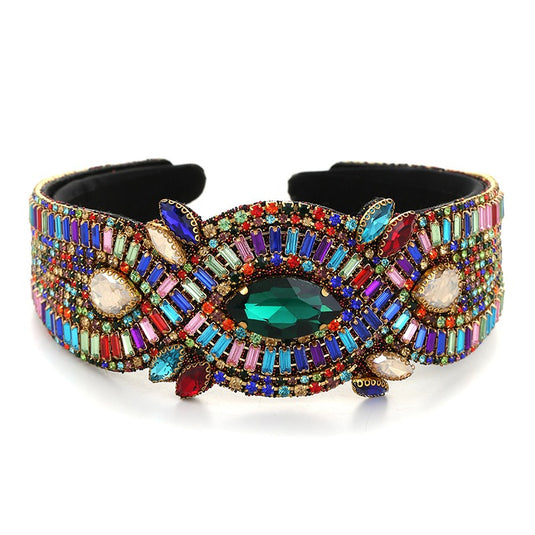 Colorful Water Diamond Headband