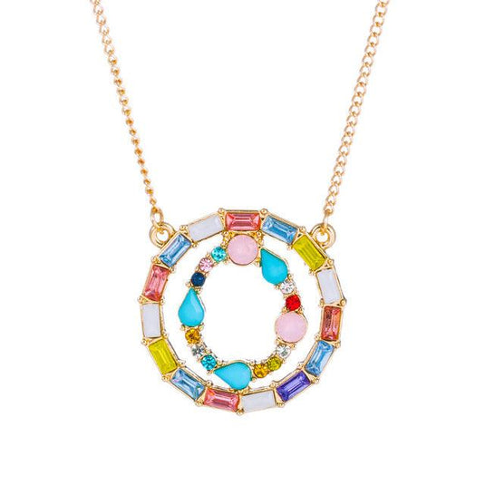 A-Z Letter Colorful Necklace