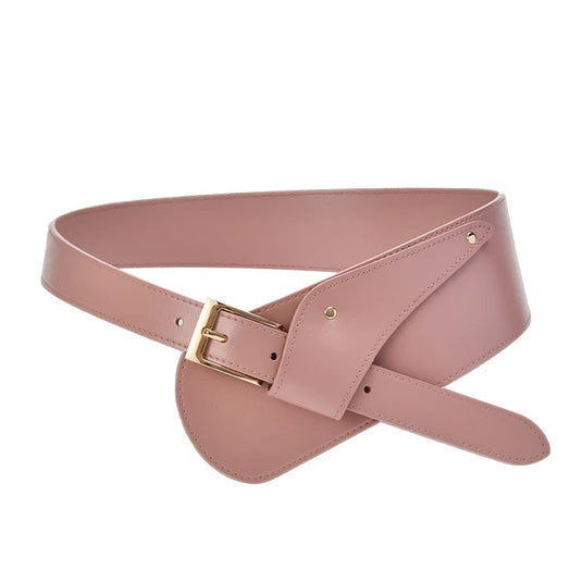 Women's Wide Decorate Waistband Belts