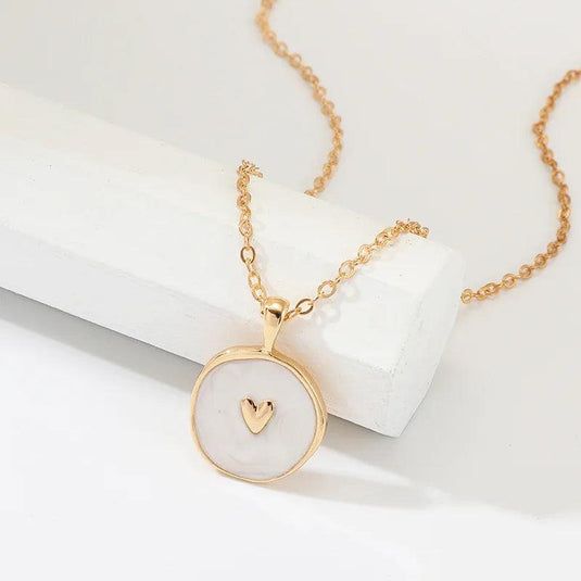 Simple Pendant Necklace For Girls (Star, Moon, Heart)